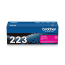 Brother TN223M Toner, 1300 Page-Yield, Magenta (BRTTN223M)
