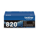 Brother TN820 Toner, 3000 Page-Yield, Black (BRTTN820)