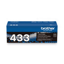 Brother TN433BK High-Yield Toner, 4,500 Page-Yield, Black (BRTTN433BK)