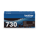 Brother TN730 Toner, 1200 Page-Yield, Black (BRTTN730)