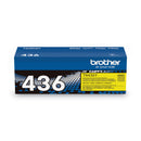 Brother TN436Y Super High-Yield Toner, 6,500 Page-Yield, Yellow (BRTTN436Y)
