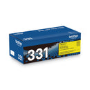 Brother TN331Y Toner, 1,500 Page-Yield, Yellow (BRTTN331Y)