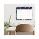 Blue Sky® Day Designer Peyton Academic Wall Calendar, Floral Artwork, 15 x 12, White/Navy Sheets, 12-Month (July to June): 2024 to 2025 (BLS107934)