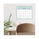 Blue Sky® Rue Du Flore Wall Calendar, Floral Artwork, 11 x 8.75, White/Jade/Lavender Sheets, 12-Month (Jan to Dec): 2025 (BLS101613)