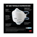 3M™ Aura Particulate Respirator 9205+, N95, One Size Fits All, 20/Pack (MMM9205PH20DC)