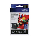 Brother LC71BK Innobella Ink, 300 Page-Yield, Black (LC71BK)