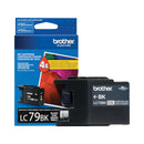 Brother LC79BK Innobella Super High-Yield Ink, 2400 Page-Yield, Black (BRTLC79BK)