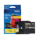 Brother LC79Y Innobella Super High-Yield Ink, 1200 Page-Yield, Yellow (BRTLC79Y)