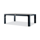 3M™ Adjustable Monitor Stand, 16" x 12" x 1.75" to 5.5", Black, Supports 20 lbs (MMMMS85B)