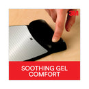 3M™ Antimicrobial Gel Compact Mouse Pad with Wrist Rest, 8.6 x 6.75, Black (MMMMW309LE)
