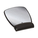 3M™ Antimicrobial Gel Compact Mouse Pad with Wrist Rest, 8.6 x 6.75, Black (MMMMW309LE)