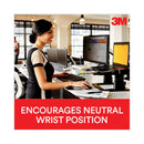 3M™ Antimicrobial Gel Large Keyboard Wrist Rest, 19 x 2.75, Black (MMMWR310LE)