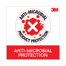 3M™ Antimicrobial Gel Large Keyboard Wrist Rest, 19 x 2.75, Black (MMMWR310LE)