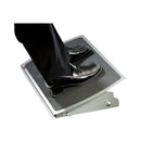 3M™ Adjustable Steel Footrest, Nonslip Surface, 22w x 14d x 4-3/4h, Black/Charcoal (MMMFR530CB)