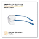 3M™ Virtua Sport CCS Protective Eyewear, Blue Plastic Frame, Clear Polycarbonate Lens (MMM1179600000)