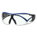 3M™ SecureFit Protective Eyewear, 200 Series, Blue/Gray Plastic Frame, Clear Polycarbonate Lens (MMMSF204SGAFBLU)