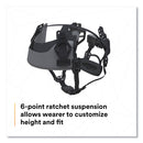 3M™ SecureFit X5000 Series Safety Helmet, 6-Point Pressure Diffusion Ratchet Suspension, White (MMMX5001ANSI)