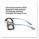 3M™ CCS Protective Eyewear with Foam Gasket, +1.5 Diopter Strength, Blue Plastic Frame, Clear Polycarbonate Lens (MMMVC215AF)