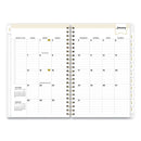 Blue Sky® Day Designer Tile Weekly/Monthly Planner, Geometric Artwork, 8 x 5, Blue/White Cover, 12-Month (Jan to Dec): 2025 (BLS101410)