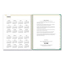 Blue Sky® Day Designer Peyton Create-Your-Own Cover Weekly/Monthly Planner, Floral Artwork, 11 x 8.5, White, 12-Month (Jan-Dec): 2025 (BLS103618)