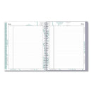 Blue Sky® Rue Du Flore Monthly Planner, Floral Artwork, 10 x 8, Jade/Lavender Cover, 12-Month (Jan to Dec): 2025 (BLS101605)