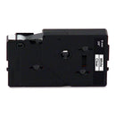 Brother TC Series Tape Cartridge for P Touch Labelers, White on Clear, 3/8" Width, 1/Pack (BRTTC14Z1)