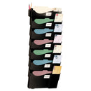 Officemate Grande Central Wall Filing System, Seven Pockets, 16 5/8 x 4 3/4 x 38 1/4, Black (OIC21726)