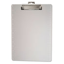 Officemate Plastic Clipboard, 1/2" Capacity, Holds 8 1/2 x 11, Clear (OIC83016)