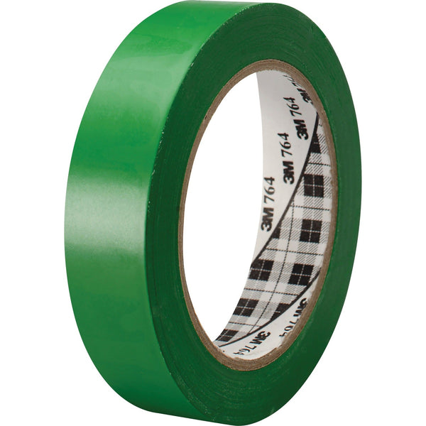 3M™ General Purpose Vinyl Tape 764, Green (MMM764136GRN)