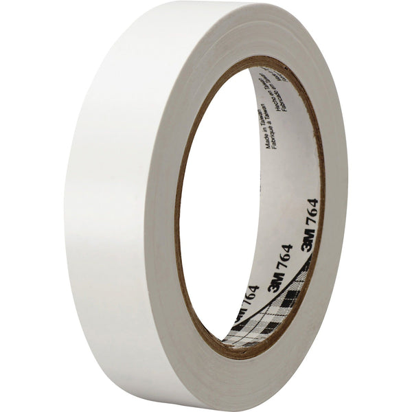 3M™ General Purpose Vinyl Tape 764, White (MMM764136WHT)