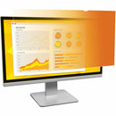 3M™ Gold Privacy Filter Gold, Glossy For 23.6" Widescreen Monitor (MMMGF236W9B)