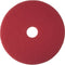 3M™ Cleaning Pad, 5/Case, Round x 14" Diameter, Buffing, Floor, Marble Floor, 175 rpm to 600 rpm Speed Supported, Scuff Mark Remover, Polyester, Red (MMM5100N14)