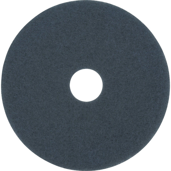 3M™ Blue Cleaner Pad 5300, 5/Case, Round x 14" Diameter x 1" Thickness (MMM5300N14)