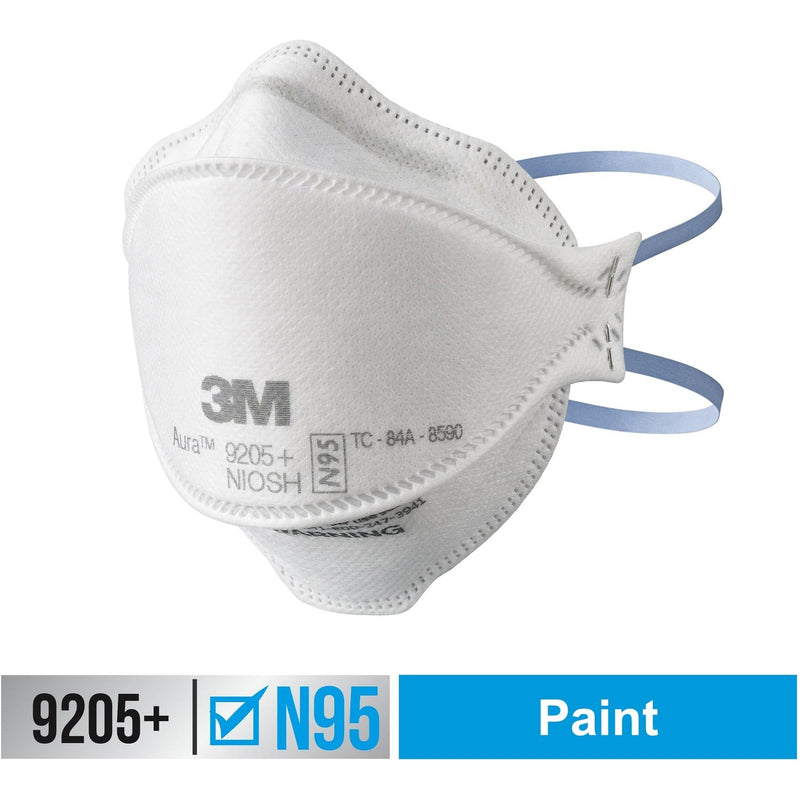 3M™ Aura N95 Particulate Respirator 9205 - 20 / Pack (MMM9205P20DC)