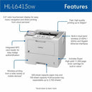 Brother HL-L6415DW Desktop Wireless Laser Printer (BRTHLL6415DW)