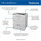Brother HL-L6415DWT Desktop Wireless Laser Printer (BRTHLL6415DWT)