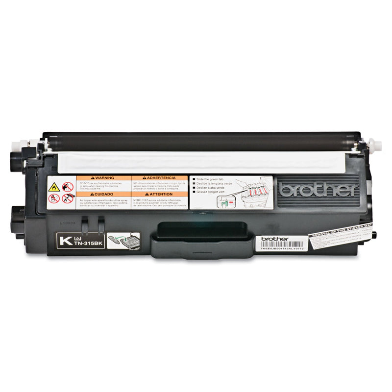 Brother TN315BK High-Yield Toner, 6000 Page-Yield, Black (BRTTN315BK)