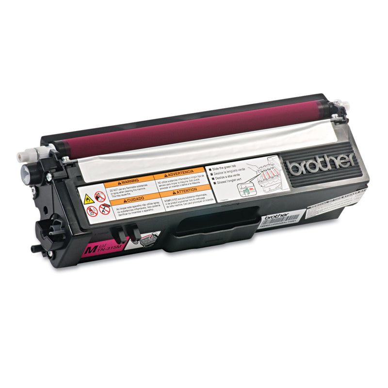 Brother TN315M High-Yield Toner, 3500 Page-Yield, Magenta (BRTTN315M)