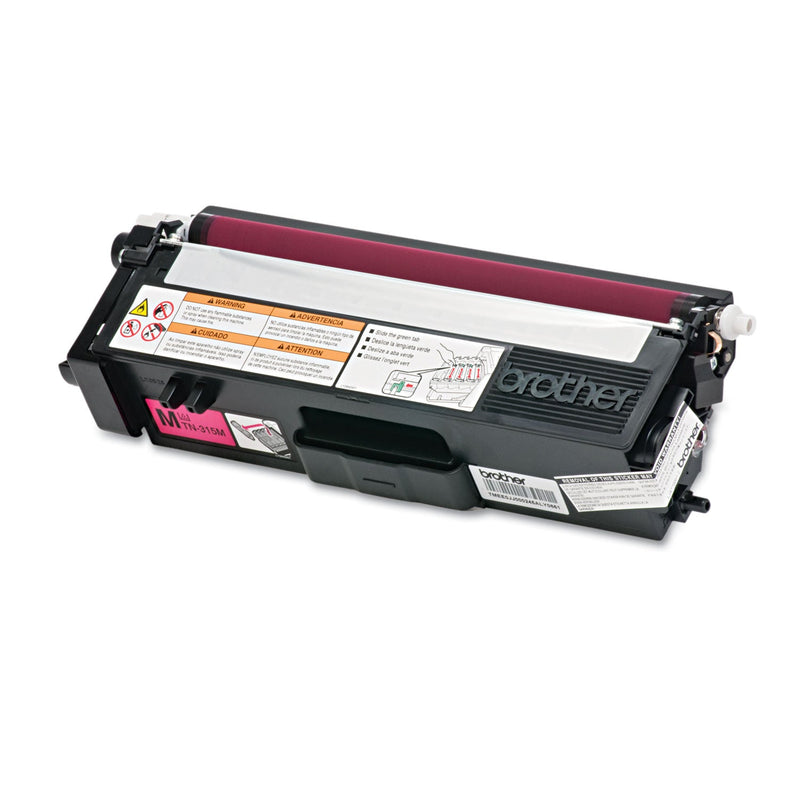 Brother TN315M High-Yield Toner, 3500 Page-Yield, Magenta (BRTTN315M)