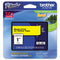 Brother TZe Standard Adhesive Laminated Labeling Tape, 0.94" x 26.2 ft, Black on Yellow (BRTTZE651)