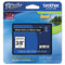 Brother TZe Standard Adhesive Laminated Labeling Tape, 0.35" x 26.2 ft, White on Black (BRTTZE325)