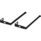 Officemate Partition Hangers, Adjust From 1 1/4&quot; 3 1/2&quot;, 7&quot; Long, Black (OIC21460)