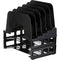 Officemate Incline Sorter, 5 Sections, Letter Size Files, 9.13" x 13.5" x 14", Black (OIC22112)