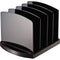 Officemate Standard Sorter, 4 Compartments, 9 1/2&quot;x7 1/2&quot;x6 3/4&quot;, BK (OIC22322)
