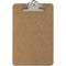 Officemate Hardboard Clipboard, 1&quot; Paper Capacity, 6&quot;x9&quot;, Brown (OIC83103)