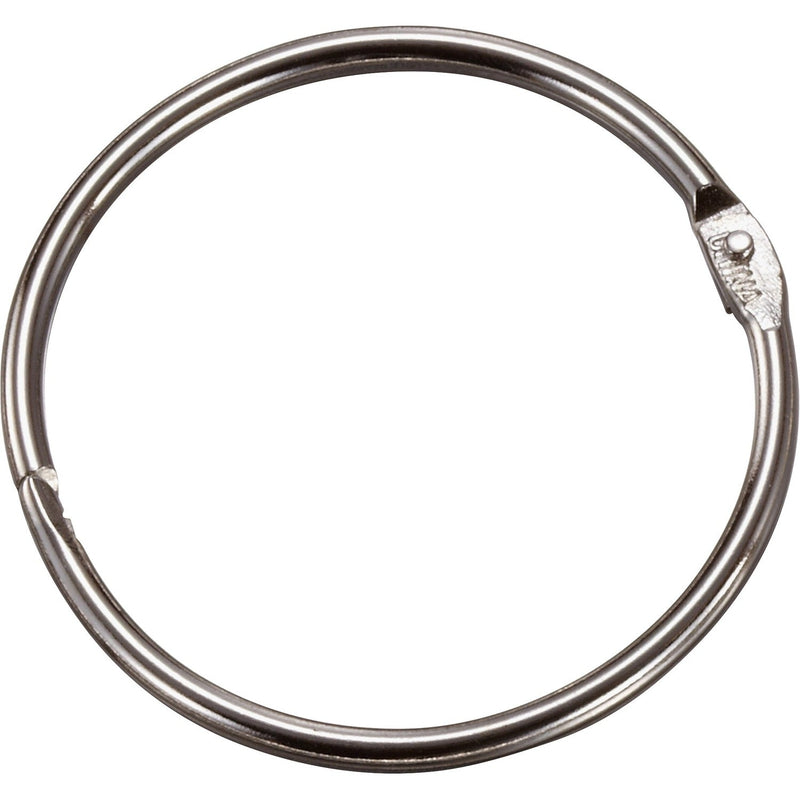 Officemate Book Rings, 2&quot; Diameter, Silver (OIC99704)