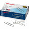 Officemate Gem Clips, Size 1, Standard, .034 Gauge, Silver, Box of 10 (OIC99911)