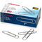 Officemate Gem Clips, Giant, Standard, .045 Gauge, Silver (OIC99914)
