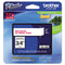 Brother TZe Standard Adhesive Laminated Labeling Tape, 0.7" x 26.2 ft, Red on White (BRTTZE242)