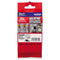 Brother TZe Extra-Strength Adhesive Laminated Labeling Tape, 0.94" x 26.2 ft, Black on White (BRTTZES251)